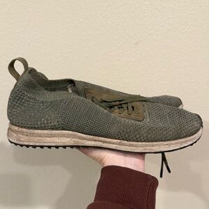 Green Knit Sneakers 10